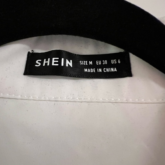 Cropped white button down - Picture 3 of 3